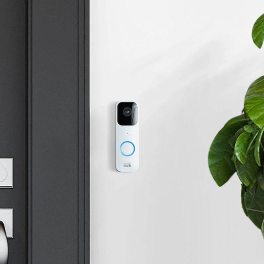Blink Video Doorbell (Newest Model) | Wireless HD Smart Doorbell Camera – Black.