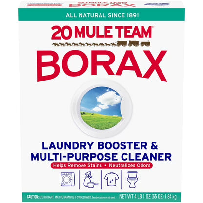 Borax 20 Mule Team Detergent Booster & Multipurpose Cleaner, 65 oz