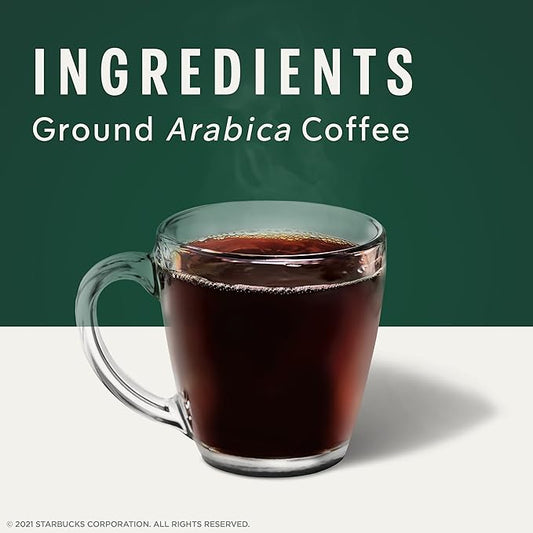 Starbucks Pike Place Roast K-Cup Coffee Pods – Medium Roast, 100% Arabica, 96 Count