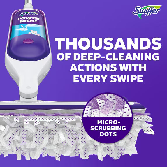 Swiffer Power Mop Tile, Vinyl, Floor, Wood, Cleaning Set