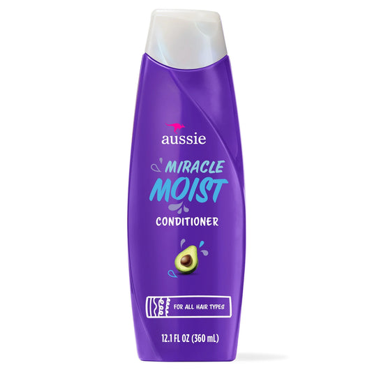 Aussie Miracle Moist Conditioner for Dry Hair – 12.1 oz.