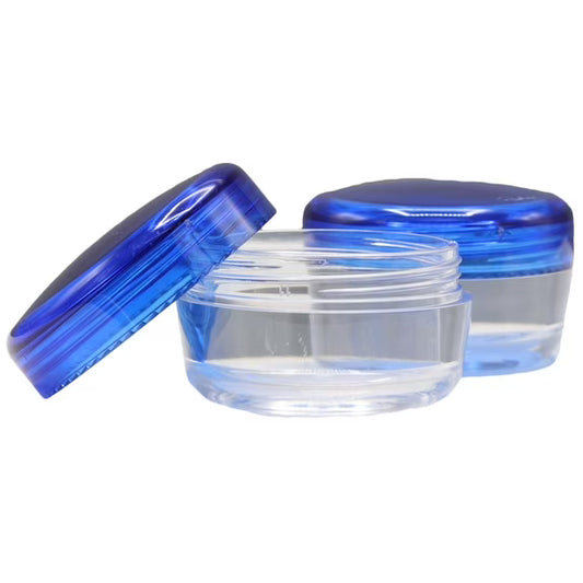 Equate Plastic Travel Jar, Color May Vary, 1 oz (2 Count).