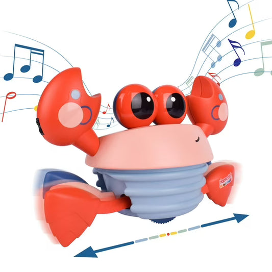 Hopscotch Lane Musical Crawling Crab For Babies and Toddlers.