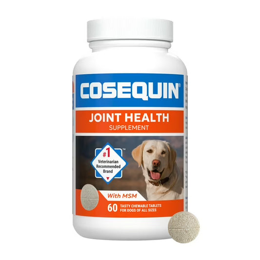 Nutramax Cosequin for Dogs Joint Health Supplement, Chewable Tablets, 60 Count.