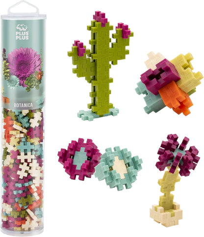 Plus-Plus 240-Piece Interlocking Building Blocks for Kids, Open-Ended STEM Construction Toys, Mini Classroom Manipulatives