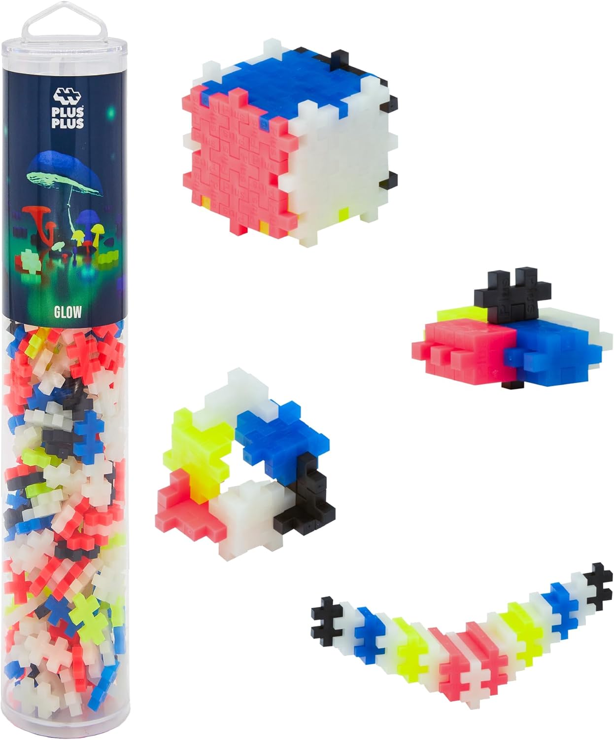 Plus-Plus 240-Piece Interlocking Building Blocks for Kids, Open-Ended STEM Construction Toys, Mini Classroom Manipulatives