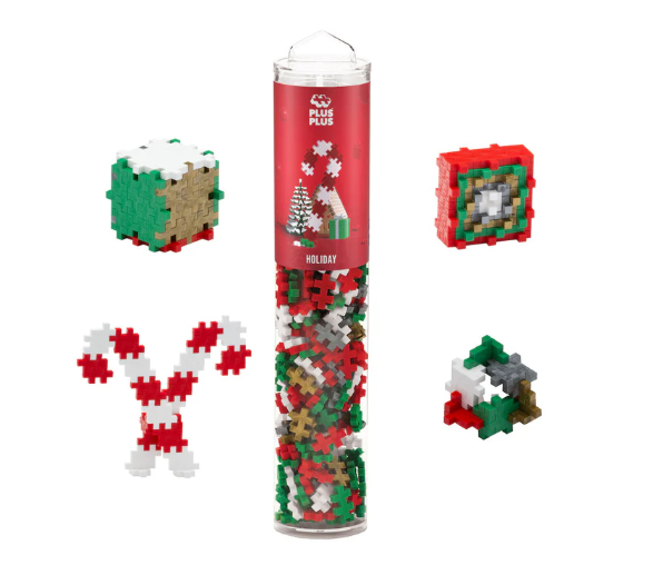 Plus-Plus 240-Piece Interlocking Building Blocks for Kids, Open-Ended STEM Construction Toys, Mini Classroom Manipulatives