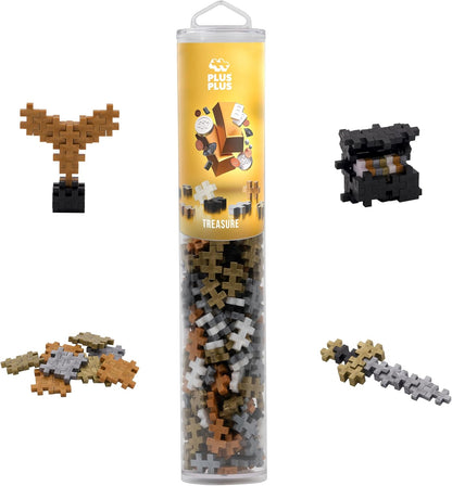 Plus-Plus 240-Piece Interlocking Building Blocks for Kids, Open-Ended STEM Construction Toys, Mini Classroom Manipulatives