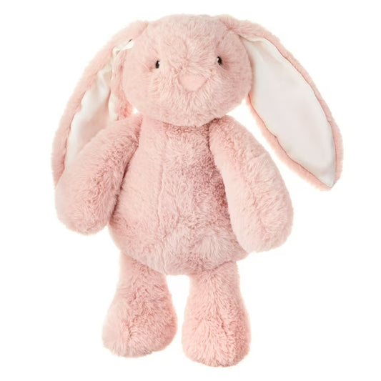 Spark Create Imagine Soft Bunny Plush, Pink for all ages.