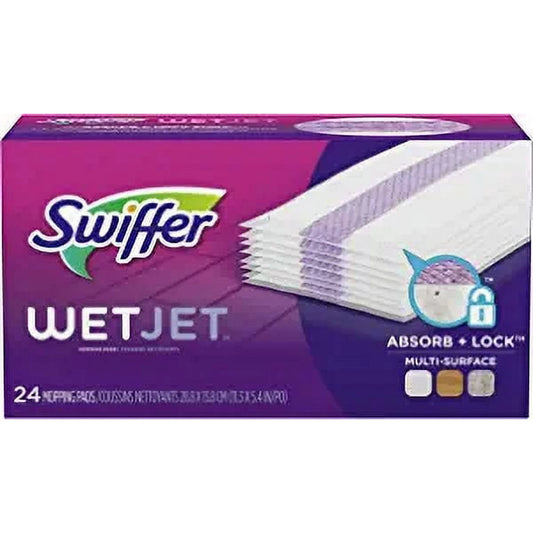 Swiffer WetJet Mop Pad Refills | 24 Count Disposable Pads.