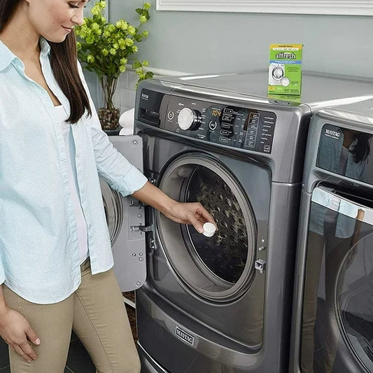Affresh Washing Machine Cleaner, Cleans Front Load and Top Load Wash - 6 Tablets.