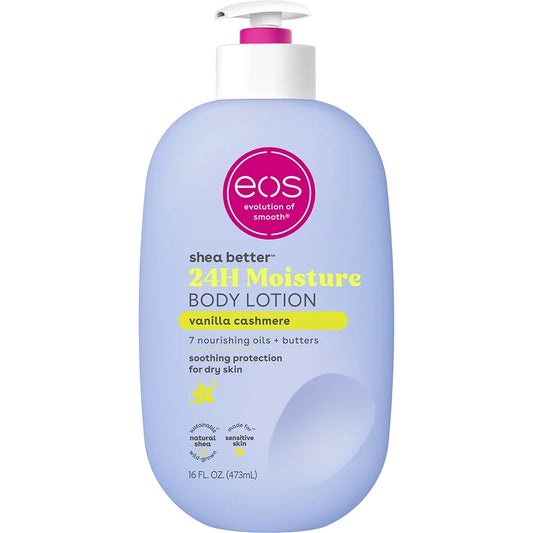 EOS Shea Better Body Lotion Vanilla Cashmere | 16 fl oz.